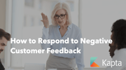 How to Respond to Negative Customer Feedback