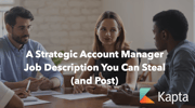 Hire Strategic Account Manager | Job Description | kapta.com