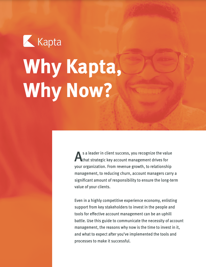 Why Kapta, Why Now?